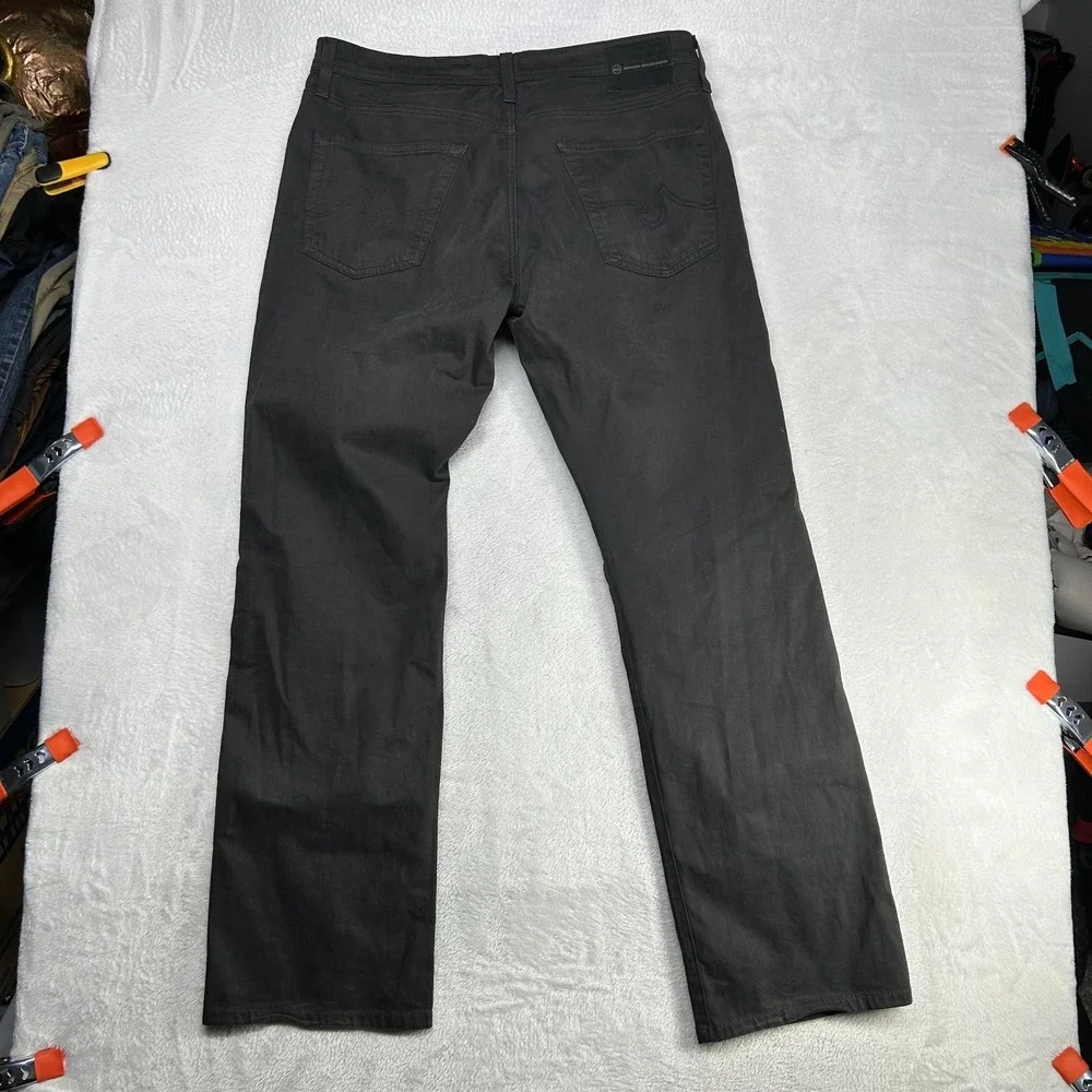 AG Adriano Goldschmied The Protégé Straight Leg Pants Men's Dark‎ Gray - 36X32